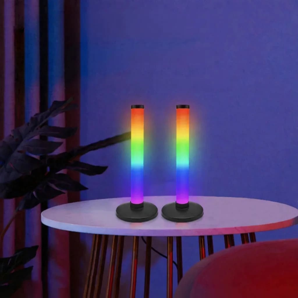 RGB Ambientelicht mit Sound-Sync und App-Steuerung für den Schreibtisch