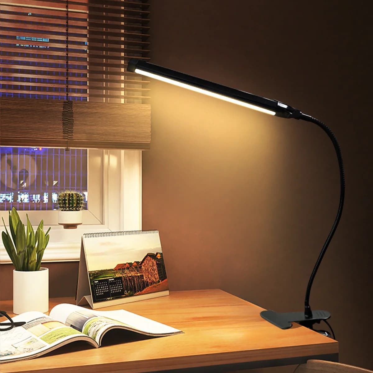 USB-LED-Klemmlampe zum Lesen und Lernen