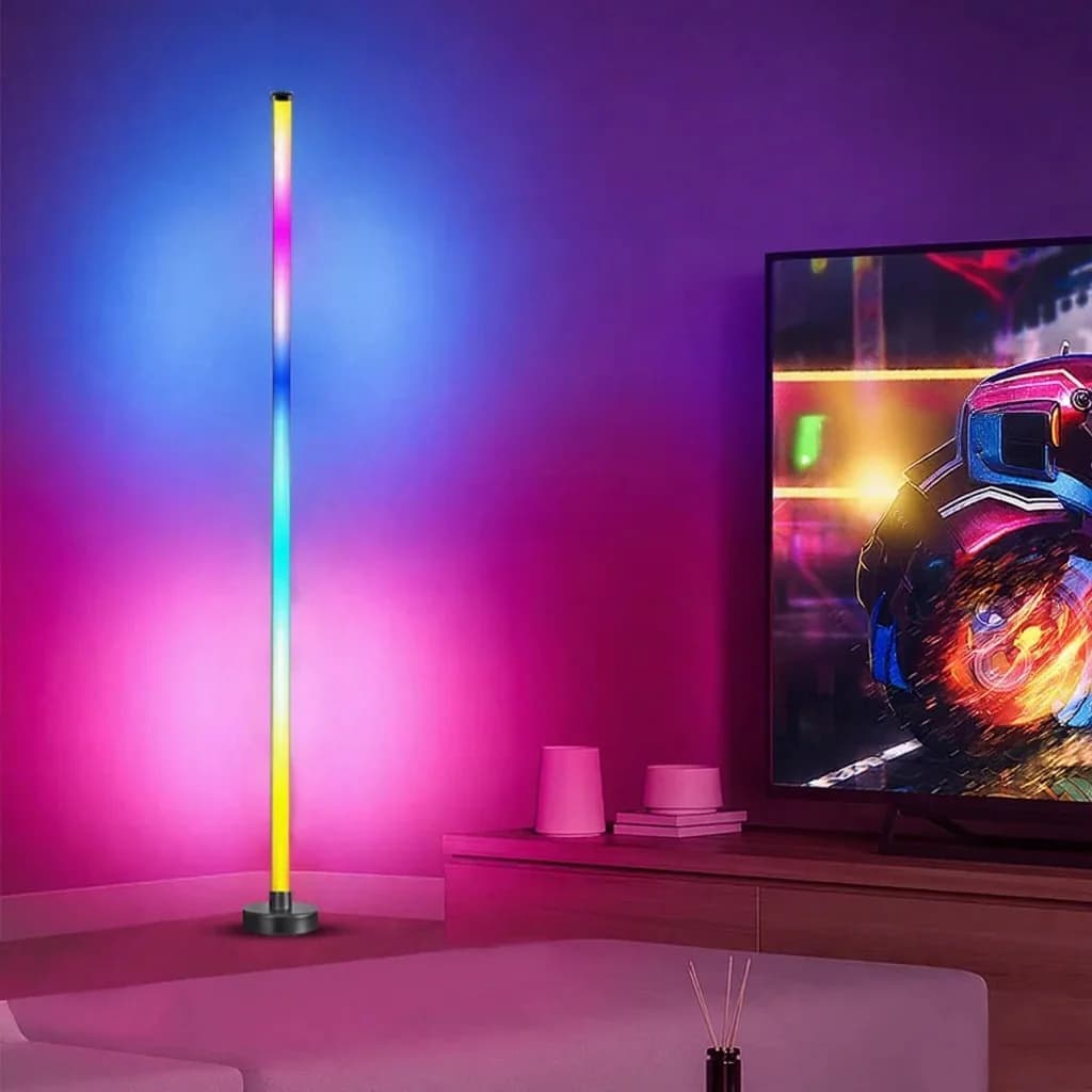 RGB farbwechselnde Stehlampe mit Musik-Sync und App-Steuerung