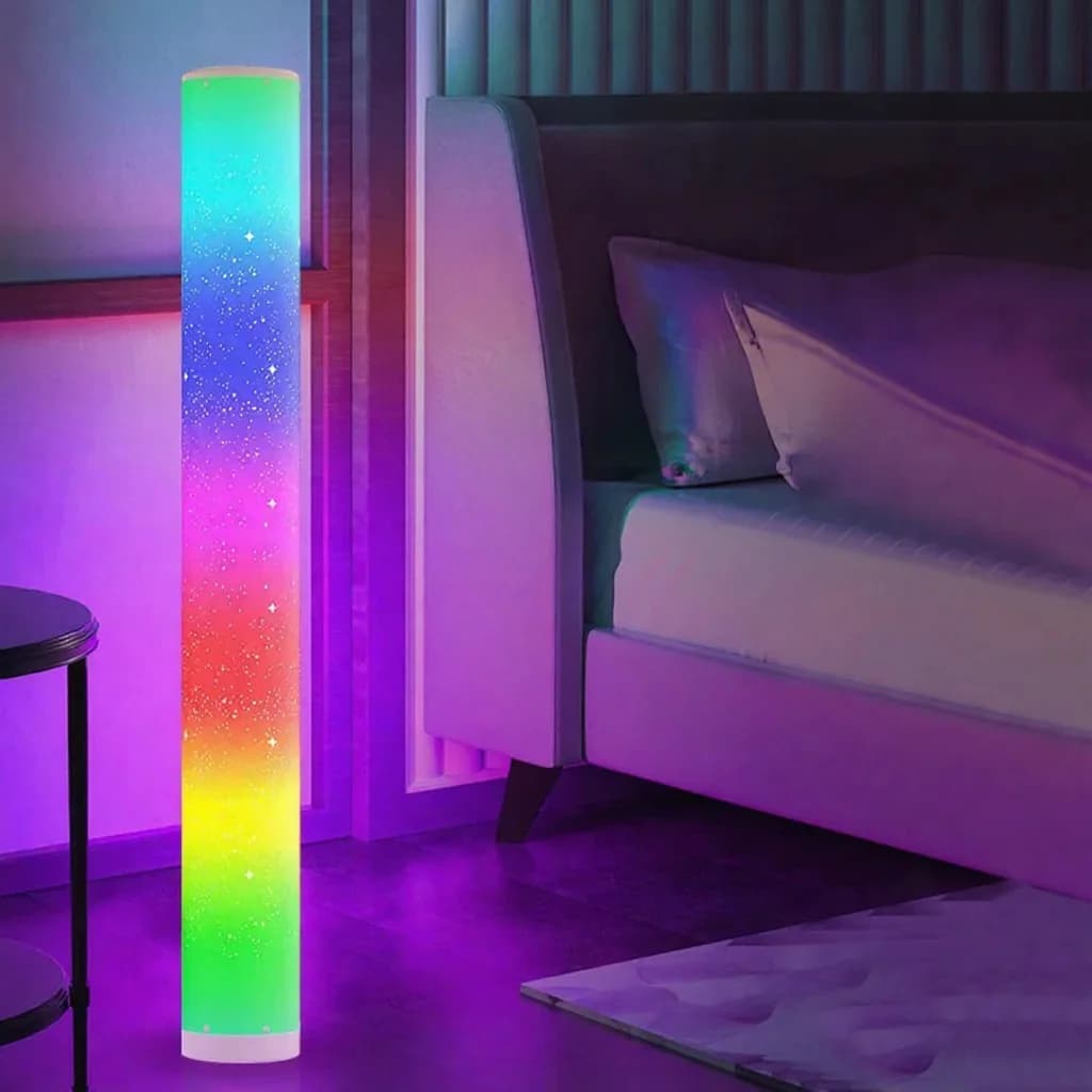 RGB LED Stehlampe mit Sternenmuster, Fern- & App-Steuerung