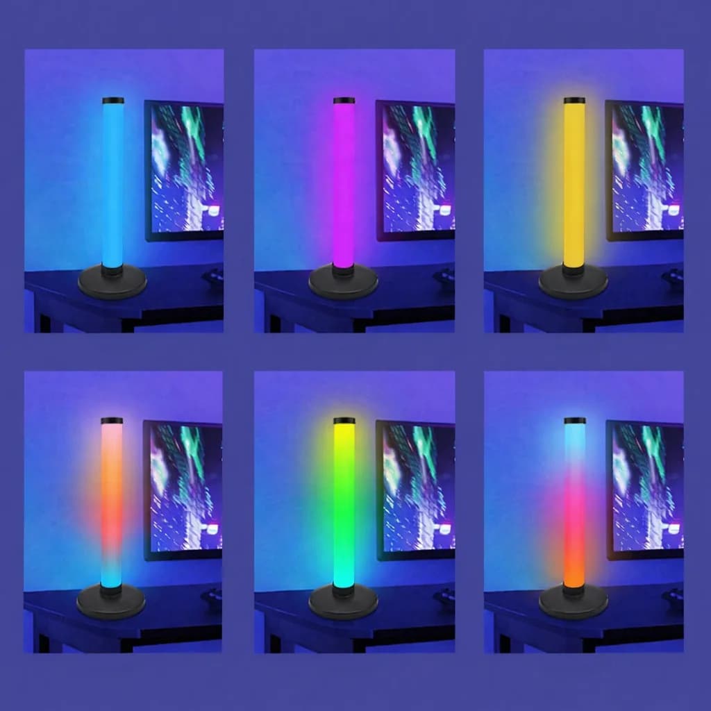 RGB Sound Reactive Ambientelicht für Desktop-Gaming-Setup