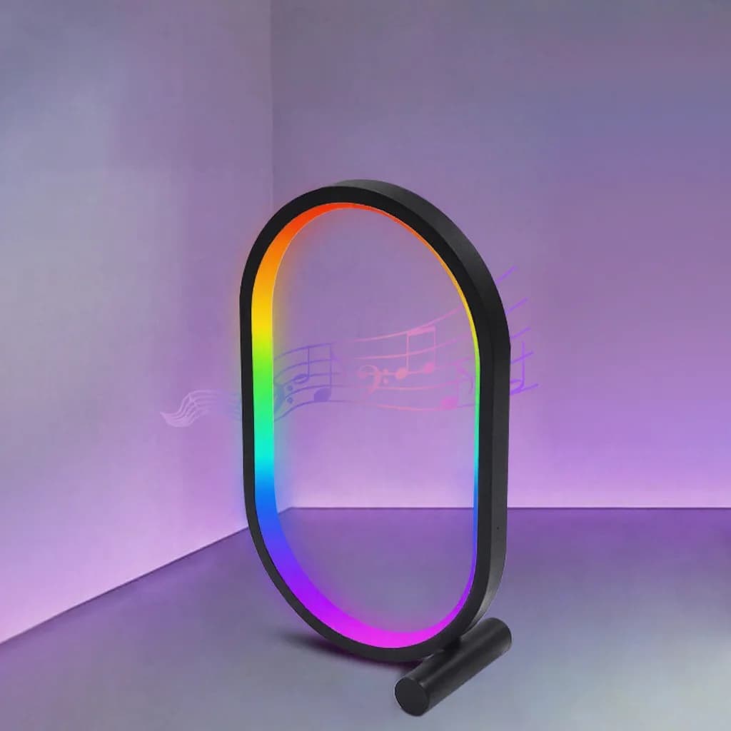 RGB Schreibtischlampe mit Musik-Sync und App-Steuerung
