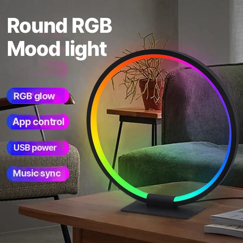 RGB LED Stimmungs-Nachtlicht mit Musik-Sync