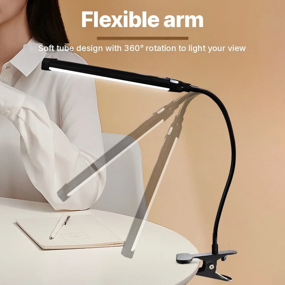 USB-LED-Klemmlampe zum Lesen und Lernen