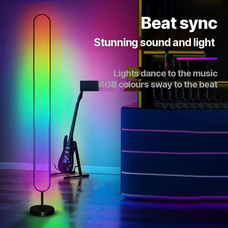 RGB LED soundaktivierte Stimmungsleuchte mit App-Steuerung