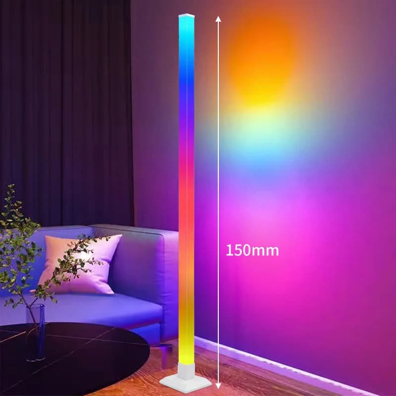 RGB Smart-Stehlampe mit Musik-Sync & App-LED