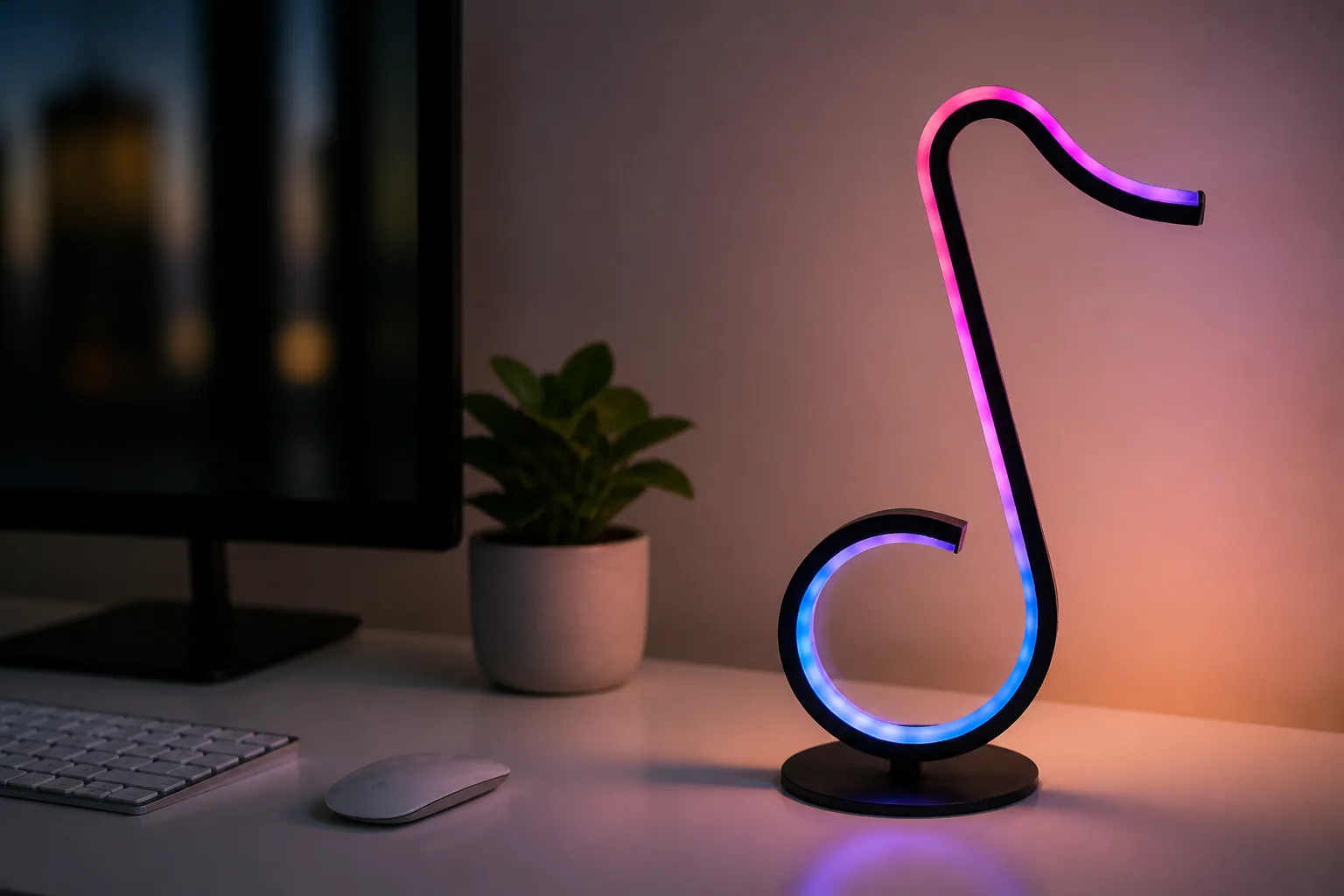 RGB-Schreibtischlampen